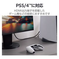 HDMI2.1ケーブル ウルトラハイスピード 3m 8K 60Hz 4K 120Hz 黒 GM-HD21E30BK エレコム 1個