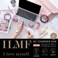 USB充電器 タイプC PD 65W USB-C×2 ILMF ピンク MPA-ACCP43PN-IL エレコム 1個