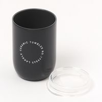 【LAKOLE/ラコレ】 ダブルウォールセラミックタンブラー ブラック