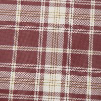 【LAKOLE/ラコレ】 チェック柄ランチョンマット レッド 1セット（2枚）