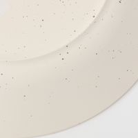 スプラッシュ柄プレート（M） ホワイト LAKOLE/ラコレ