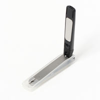 日本製ステンレス爪切り（S） ブラック LAKOLE/ラコレ