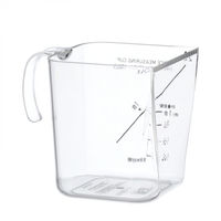 お米計量カップ（2合） クリア 1セット（1個×2） LAKOLE/ラコレ