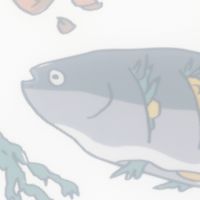 ガード付きまな板 フィッシュ LAKOLE/ラコレ