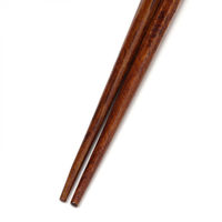 抗菌 ウッド八角箸 ブラウン 1セット（2膳） LAKOLE/ラコレ