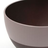 SMOKY塗分け汁椀 スモーキーレッド 1セット（2個） LAKOLE/ラコレ