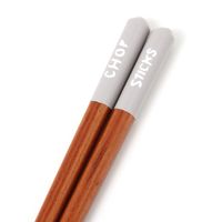 【LAKOLE/ラコレ】 【らこれキッズ】ニュアンスカラー箸（18cm） グレー