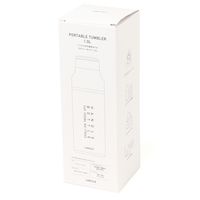 保温保冷 ハンドル付き真空ボトル（1L） ホワイト LAKOLE/ラコレ