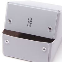 デスクボックス（S） グレー 1セット（1個×2） LAKOLE/ラコレ