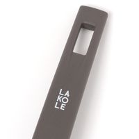 ナイロン穴あき調理スプーン チャコール LAKOLE/ラコレ