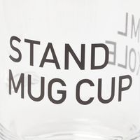 スタンドつきコップ チャコール 1セット（2個） LAKOLE/ラコレ