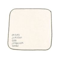 刺繍ハンドタオル OLIVE 1セット（1枚×2） LAKOLE/ラコレ