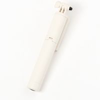 【LAKOLE/ラコレ】 リモコン付き自撮り棒 アイボリー