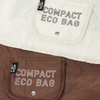 コンパクトエコバッグ オフホワイト LAKOLE/ラコレ