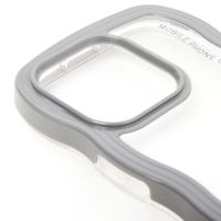 ウェーブデザインiPhoneケースiPhone14Pro ブルー LAKOLE/ラコレ