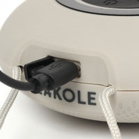 防滴ワイヤレススピーカー グレー LAKOLE/ラコレ