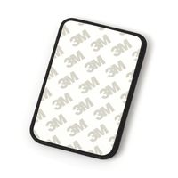 フェイクレザースマホカードポケット ブラック LAKOLE/ラコレ