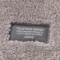 洗浄・暖房型トイレフタカバー グレー LAKOLE/ラコレ