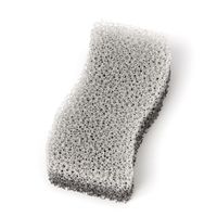 抗菌 水切れスポンジ グレー 1セット（1個×2） LAKOLE/ラコレ