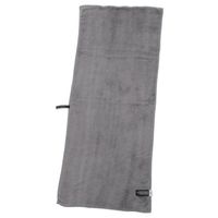 【LAKOLE/ラコレ】 クイックドライフェイスタオル チャコール 1セット（1枚×2）