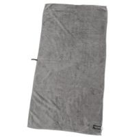 【LAKOLE/ラコレ】 クイックドライバスタオル チャコール 1セット（1枚×2）