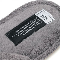 【LAKOLE/ラコレ】 クイックドライトングルームサンダル チャコール