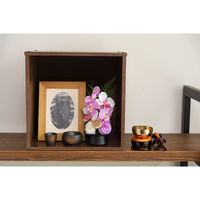 新庄 LEDライト胡蝶蘭 仏花 紫 a31527 1個（直送品）