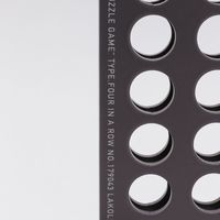 四目並べ ブラック LAKOLE/ラコレ