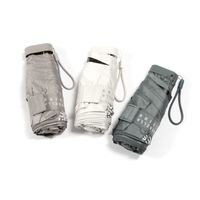 晴雨&遮熱折り畳み傘 グレー LAKOLE/ラコレ