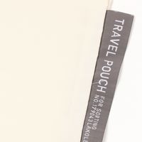 【LAKOLE/ラコレ】 （SPA&TRAVEL）巾着（M） アイボリー