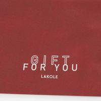 不織布ギフトバッグ（LL） レッド LAKOLE/ラコレ