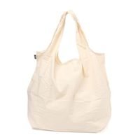 コットンエコバッグ（L） アイボリー LAKOLE/ラコレ