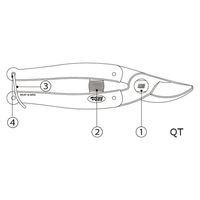 アルスコーポレーション QT316バネ 999QT01 1個（直送品）
