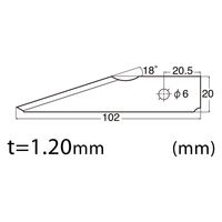 エヌティー NT ナイフ替刃 BVM-51P 1枚入 1個（直送品）