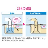 カクダイ トラップフタ GA-LF051 1個