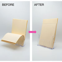 クルーズ チラシ前倒れ防止プレート CR77000 1セット(1枚×10)