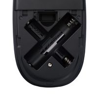 ナカバヤシ 2Way電池 無線3ボタン BlueLEDマウス ブラック MUS-RKT211BK 1個