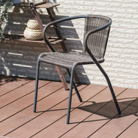 武田コーポレーション ガーデンチェア GDC-51G 1箱(6個入)（直送品）