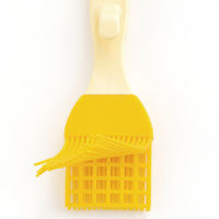 カンダ たっぷり塗れるシリコーン刷毛 小35mm ブルー 4949362684786 1個