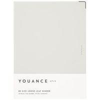 マルマン B5 バインダー ユアンス ホワイト F119-06 1冊