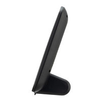 CITIZEN（シチズン）新環境目安表示付　高精度デジタル温湿度計　幅186×奥行53×高さ132mm　黒　1個