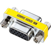 サンワサプライ ジェンダーチェンジャー ADHD15S-FFK 1個（わけあり品）