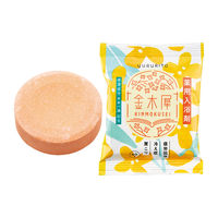 ゆるりと 入浴剤 薬用炭酸 バスタブレット 金木犀 ミルキーオレンジ 40g 1個