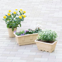 【園芸用品】 アスクルカタログリサイクルFlowerpot 2.5L（植木鉢） 1セット（3個） オリジナル