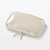 無印良品 ポケットが選べるコレクションケース A5スリム 約幅265×高さ155×マチ25mm アイボリー 良品計画