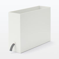 無印良品 ファイルボックス用つまみ ポリプロピレンファイルボックス専用 3個入り グレー 良品計画