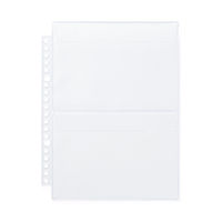 無印良品 ポケットが選べるシリーズ 専用リフィル A5ワイド用 2ポケット 2枚入 1セット（1袋×2） 良品計画