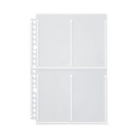 無印良品 ポケットが選べるシリーズ 専用リフィル A5ワイド用 チェキサイズ 4ポケット 10枚入 1セット（1袋×2） 良品計画