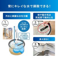 アイリスオーヤマ キレイな水でWASHモップ KMT-CW 1個