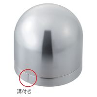 パーマンコーポレーション ゆるみチェックナットキャップクロームメッキ新ISO33mm大型車用10ヶ入 1216173000 1個（直送品）